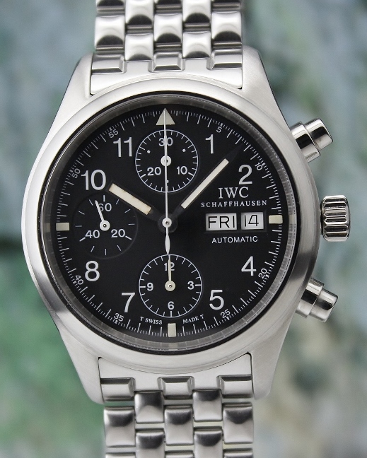 (image for) IWC Pilot Chronograph Spitfire Stainless Steel / 3706